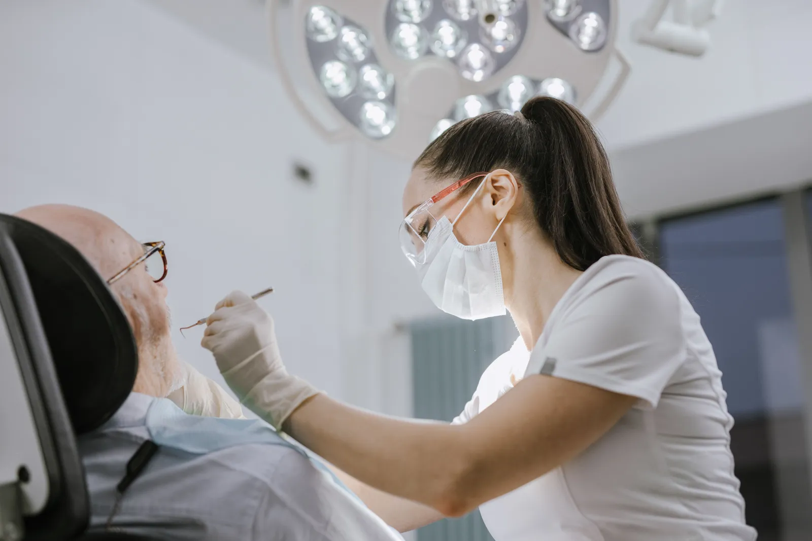 A gentle dental exam at Maplewood Dental